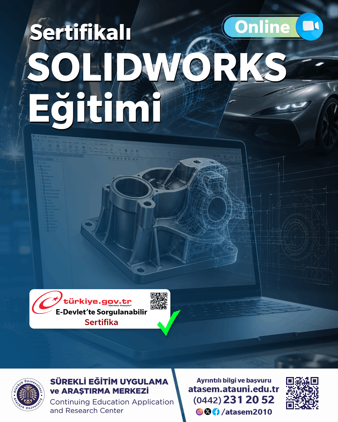 Sertifikalı SOLIDWORKS Eğitimi