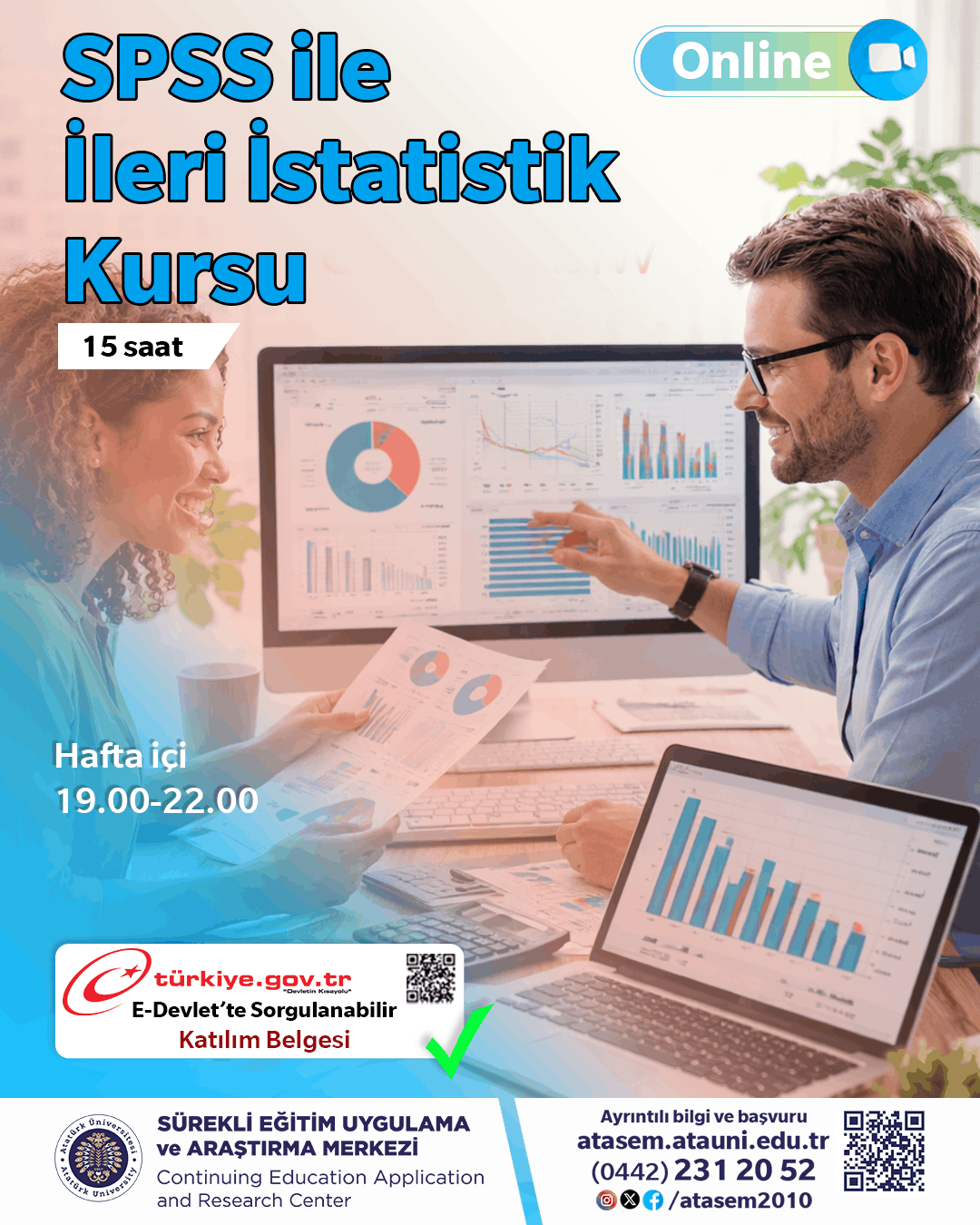 SPSS ile İleri İstatistik Kursu