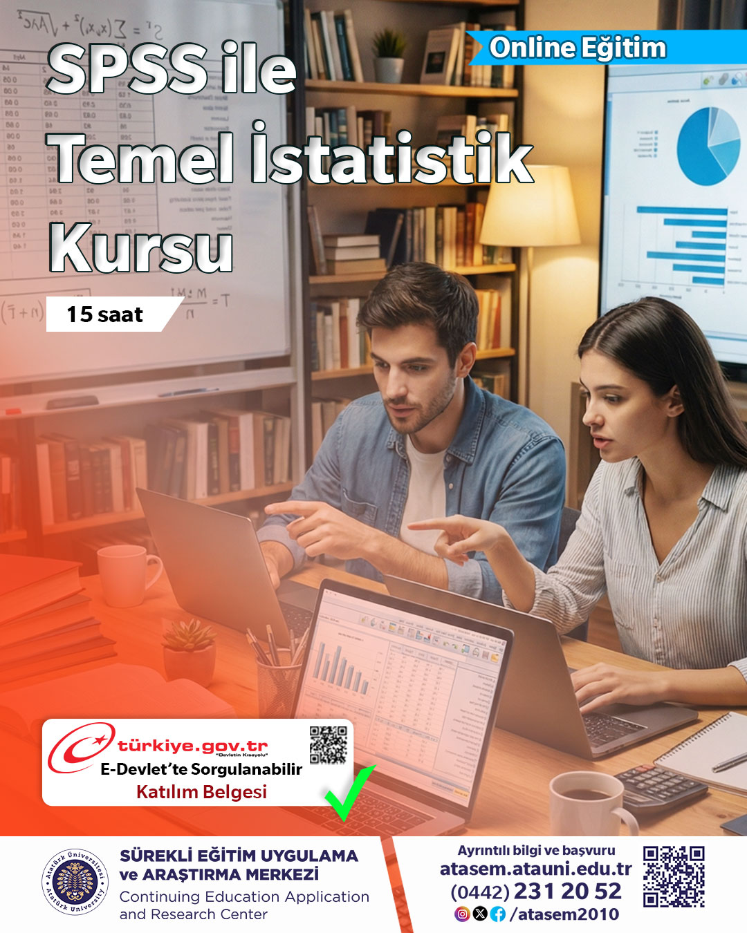 SPSS İLE TEMEL İSTATİSTİK KURSU