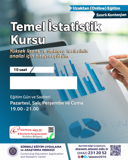 Temel İstatistik Eğitimi
