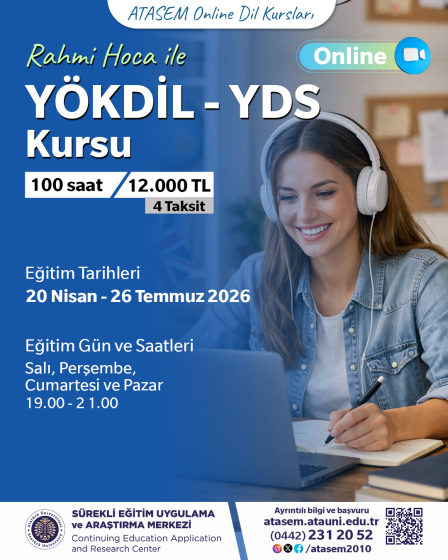 YÖKDİL – YDS Kursu