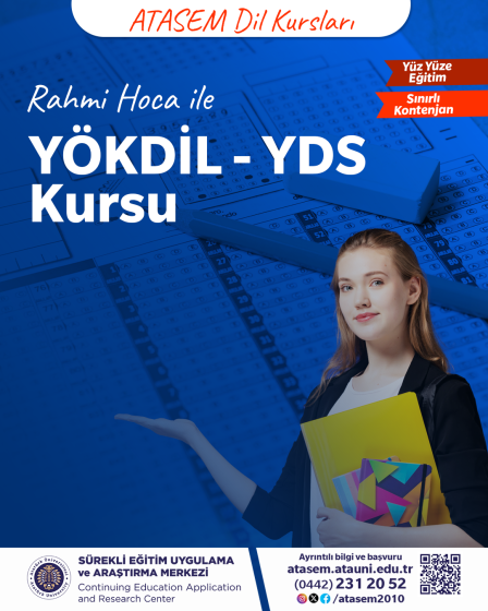 YÖKDİL – YDS Kursu