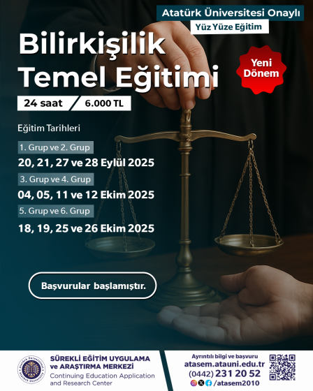 Bilirkişilik Temel Eğitimi