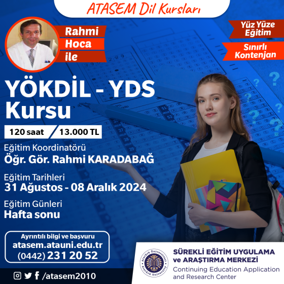 YÖKDİL – YDS Kursu