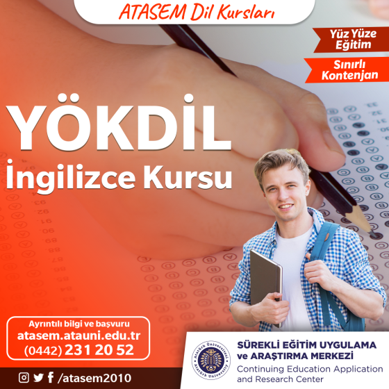 YÖKDİL İngilizce Kursu