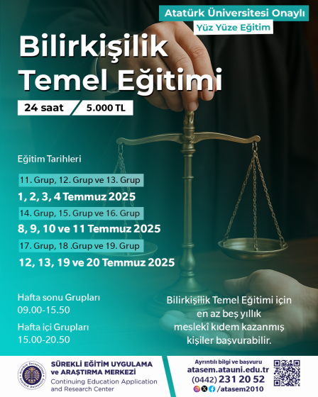 Bilirkişilik Temel Eğitimi