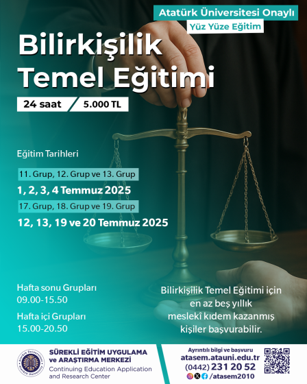 Bilirkişilik Temel Eğitimi