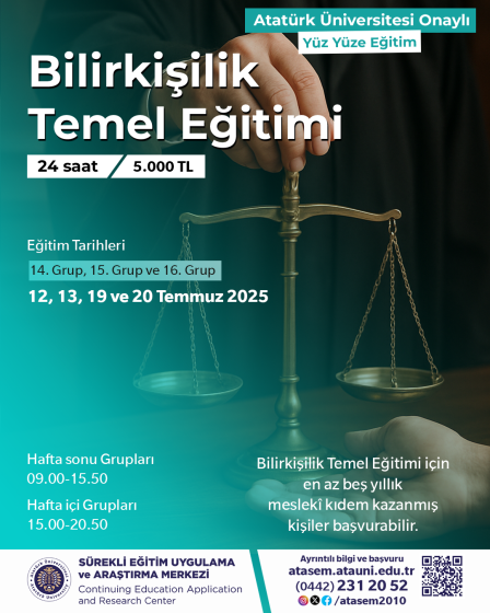 Bilirkişilik Temel Eğitimi
