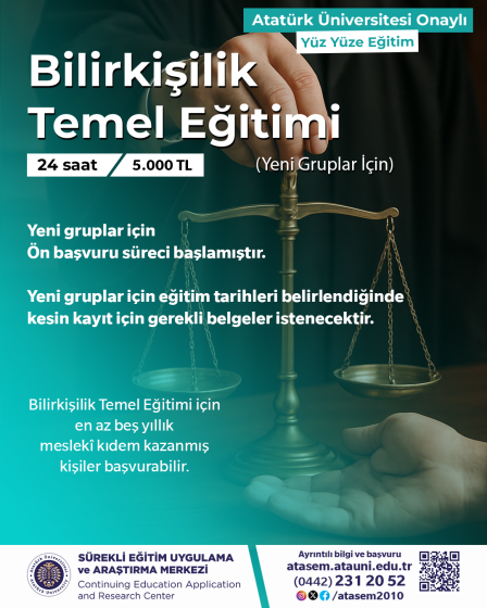 Bilirkişilik Temel Eğitimi