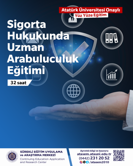 Sigorta Hukukunda Uzman Arabuluculuk Eğitimi