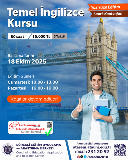 Temel İngilizce Kursu