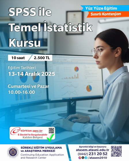 Temel İstatistik Kursu
