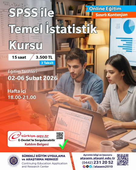 SPSS ile Temel İstatistik Kursu